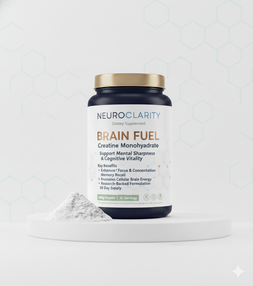 NeuroClarity Brain Fuel | Clinical-Strength Creatine for Brain Health & Mental Sharpness